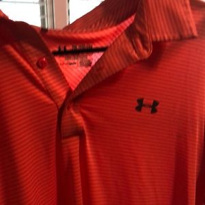 Under armour heat gear polo style shirt xxl